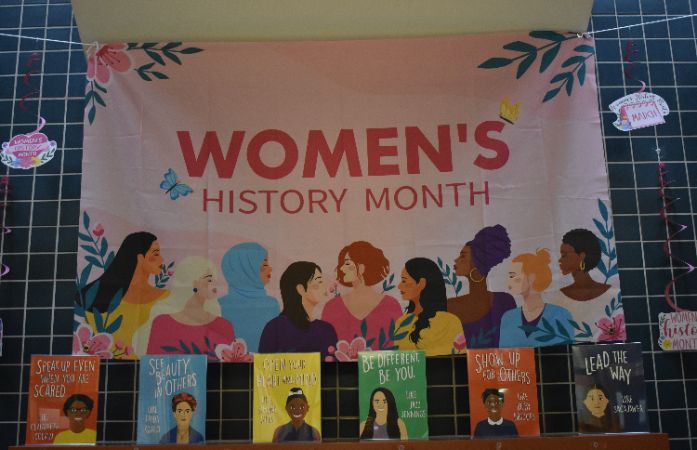  Women history month banner